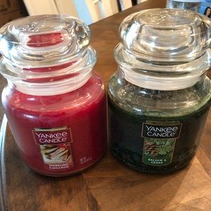 Set of 2 14.5 oz Yankee Candles